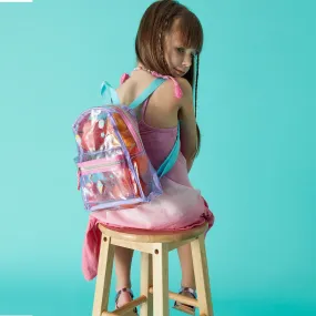 Accessorize London Girl's Jelly Badge Backpack