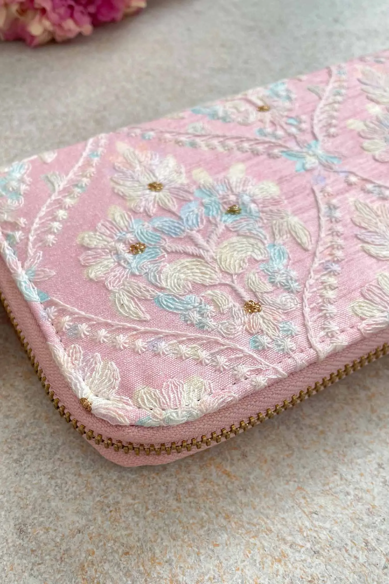 Anaqat wallet - baby pink