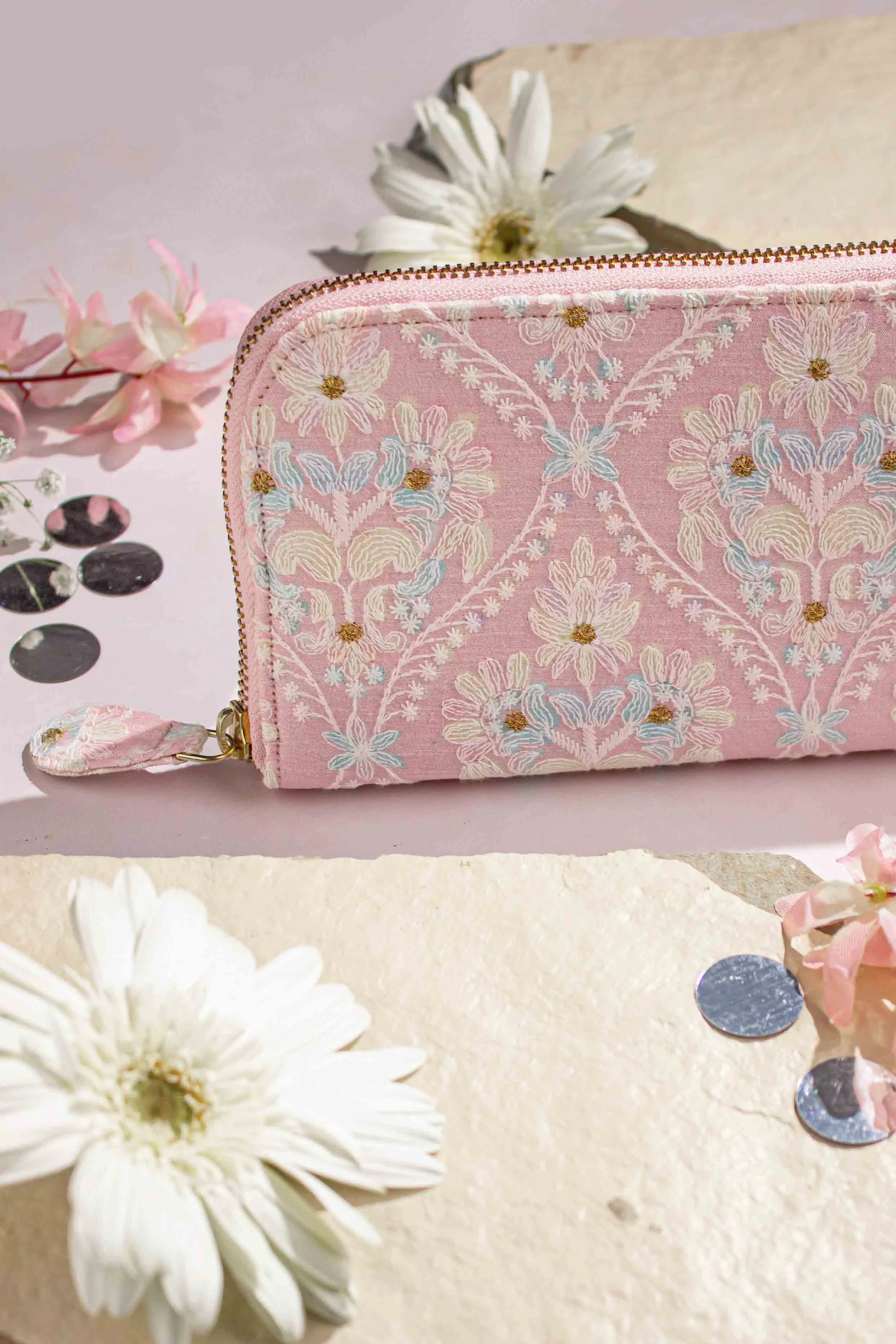 Anaqat wallet - baby pink