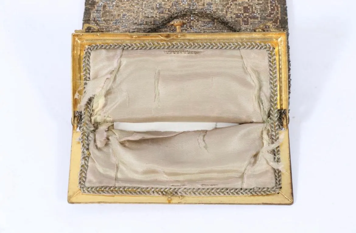 Antique Metallic Beaded Bag, museum collection