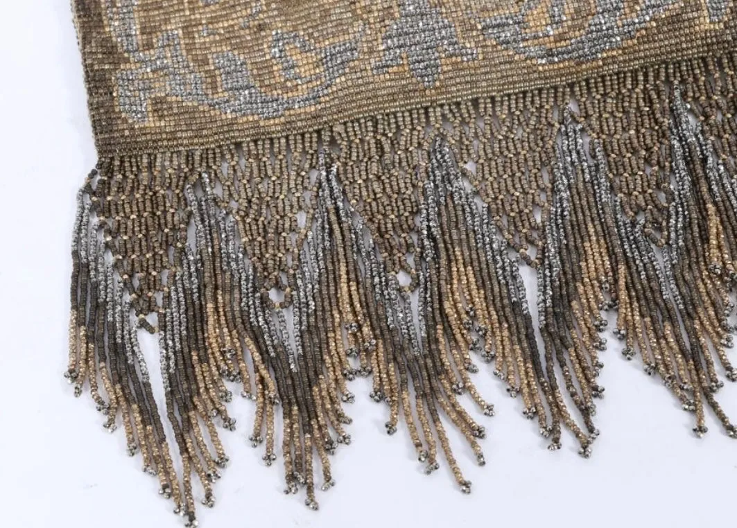 Antique Metallic Beaded Bag, museum collection