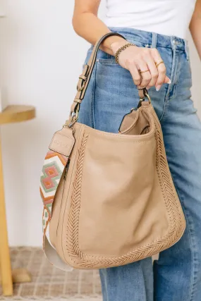 Aris Whipstitch Hobo Bag