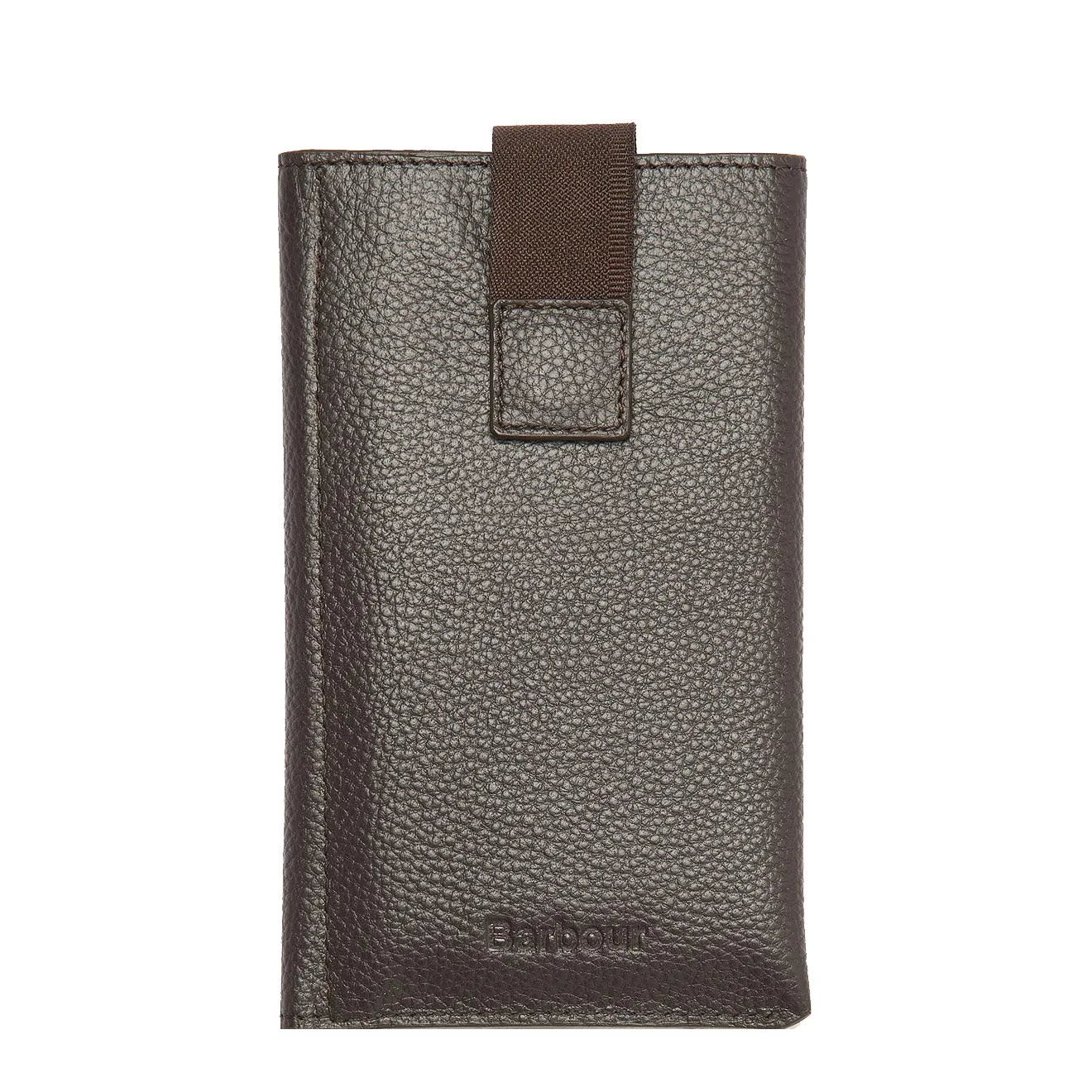 Barbour Amble Phone Wallet Dark Brown