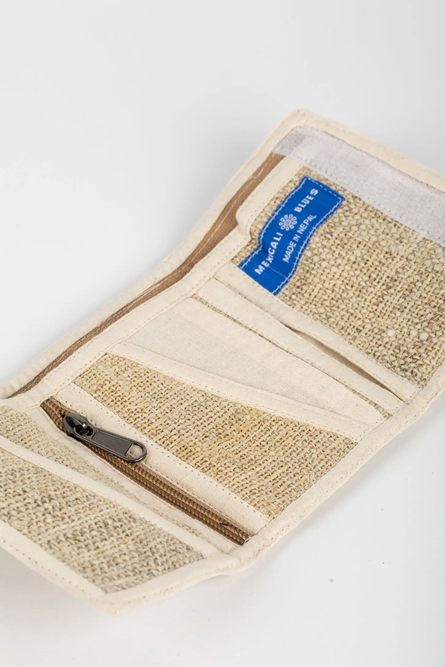 Bhanga Hemp Tri-fold Wallet