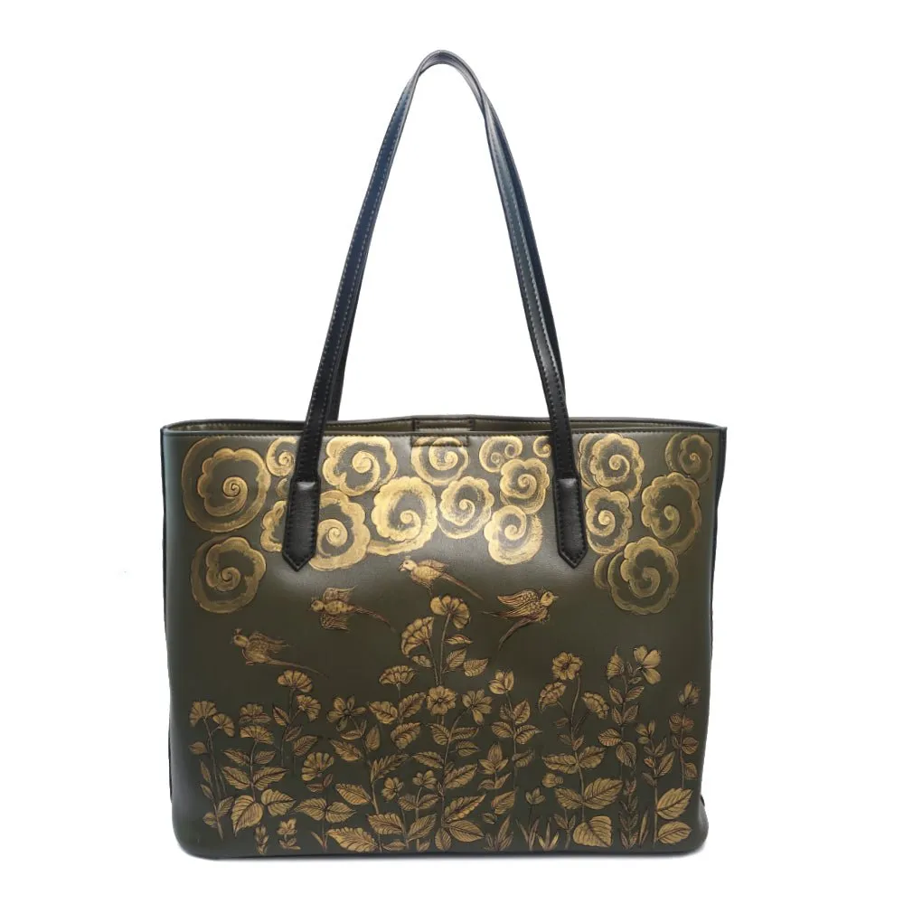 Birds of a Feather, Green Tote