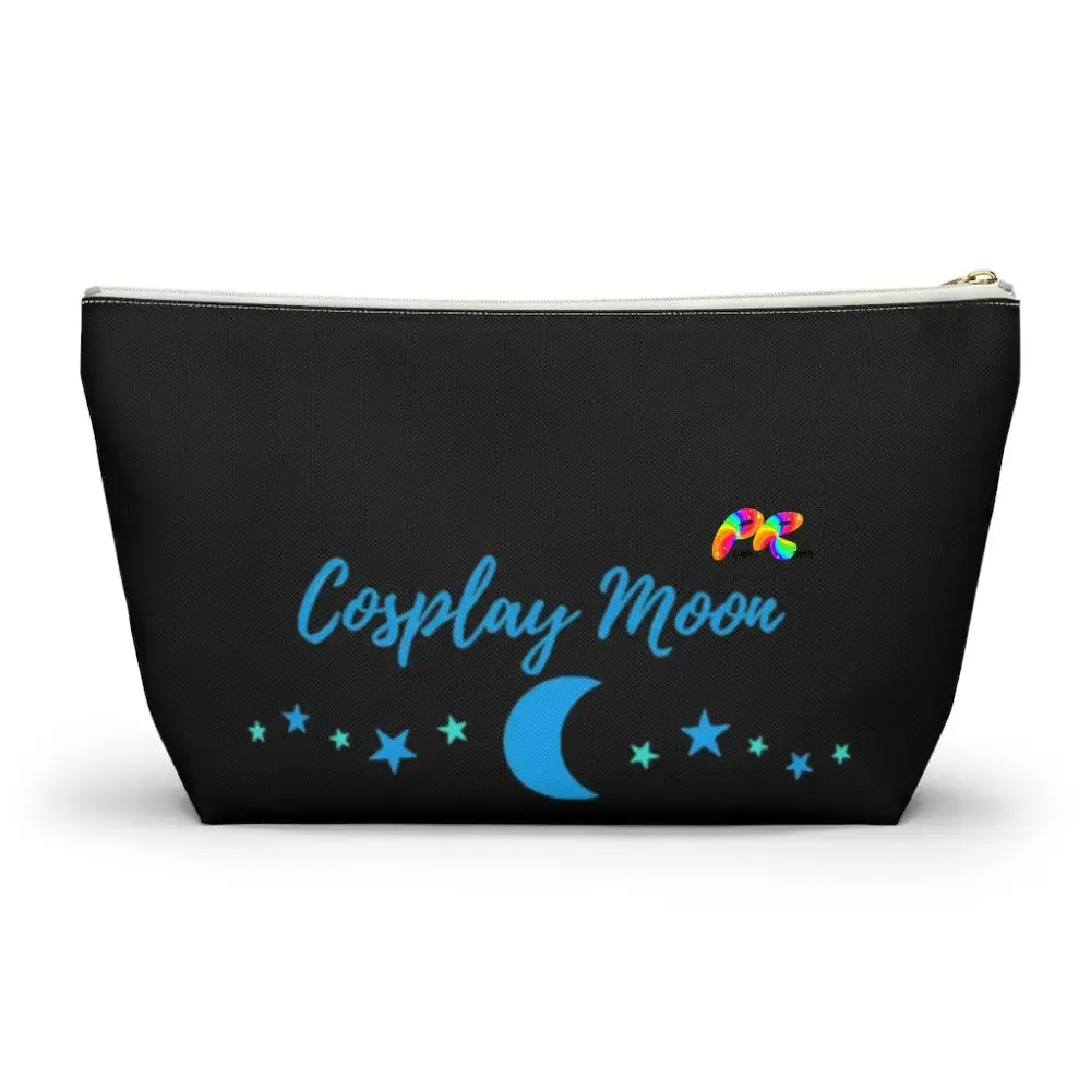 Black "Con Life" Makeup Bag