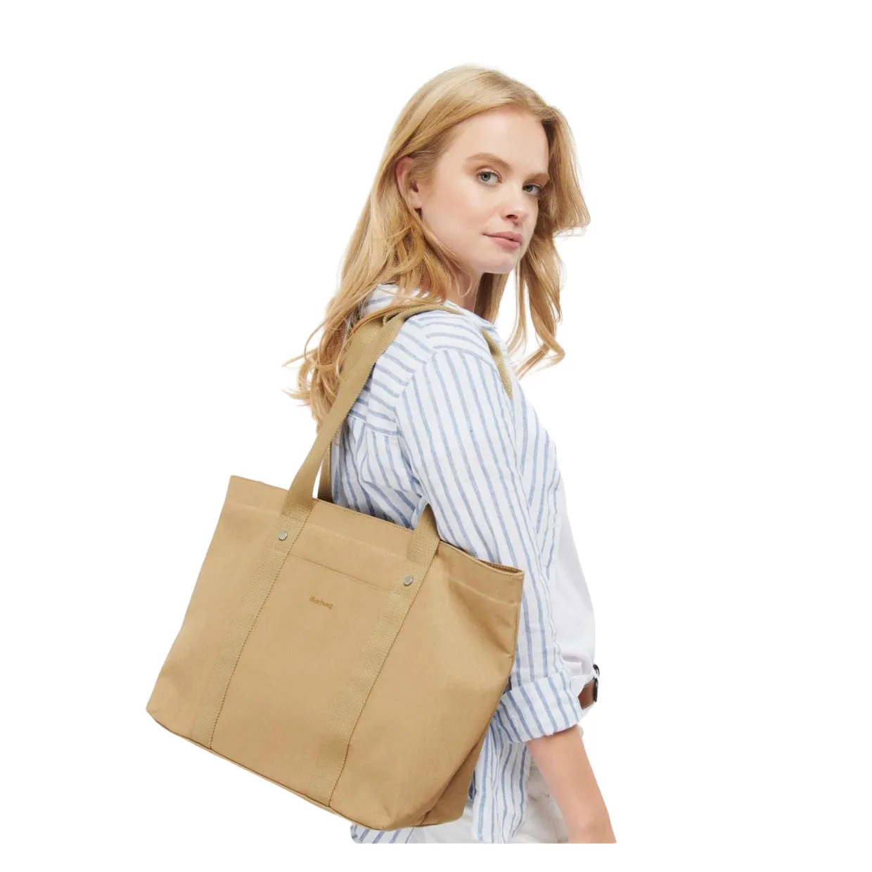 Borsa Barbour Olivia Tote Bag Beige