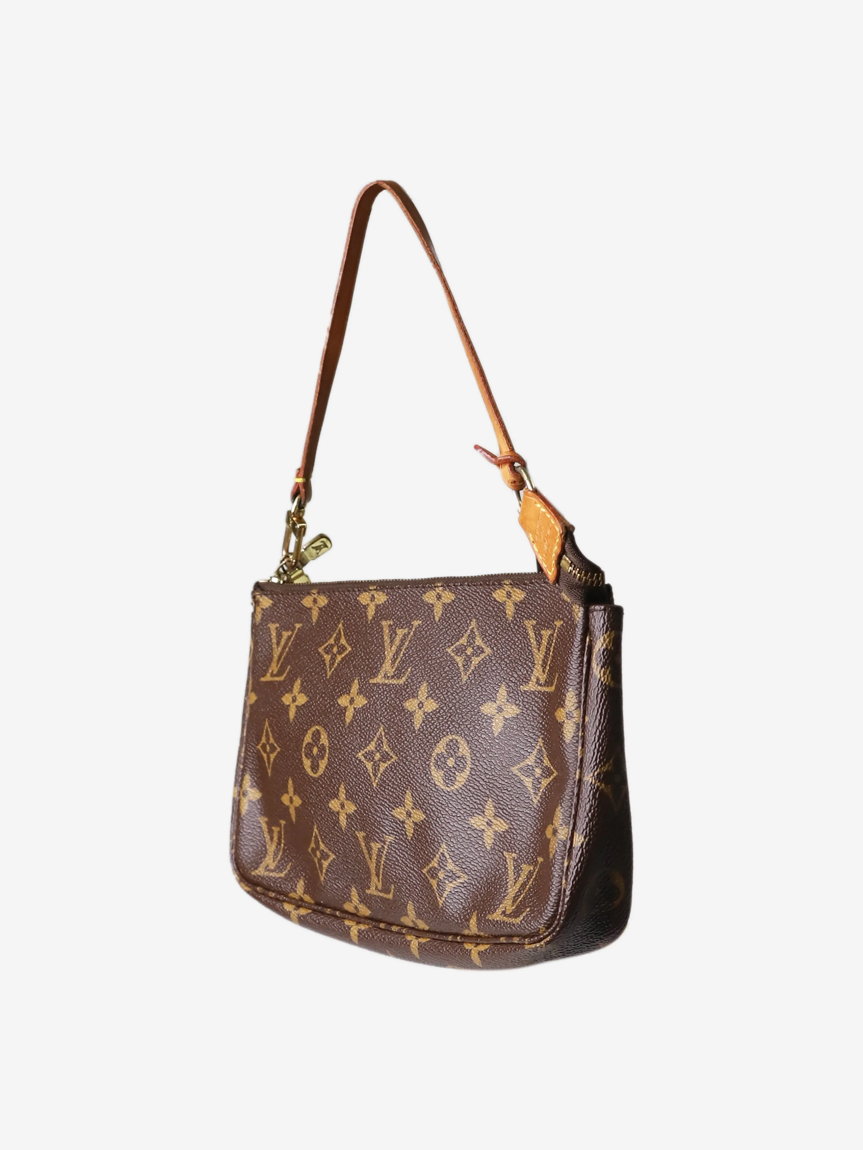 Brown 1998 Monogram Pochette