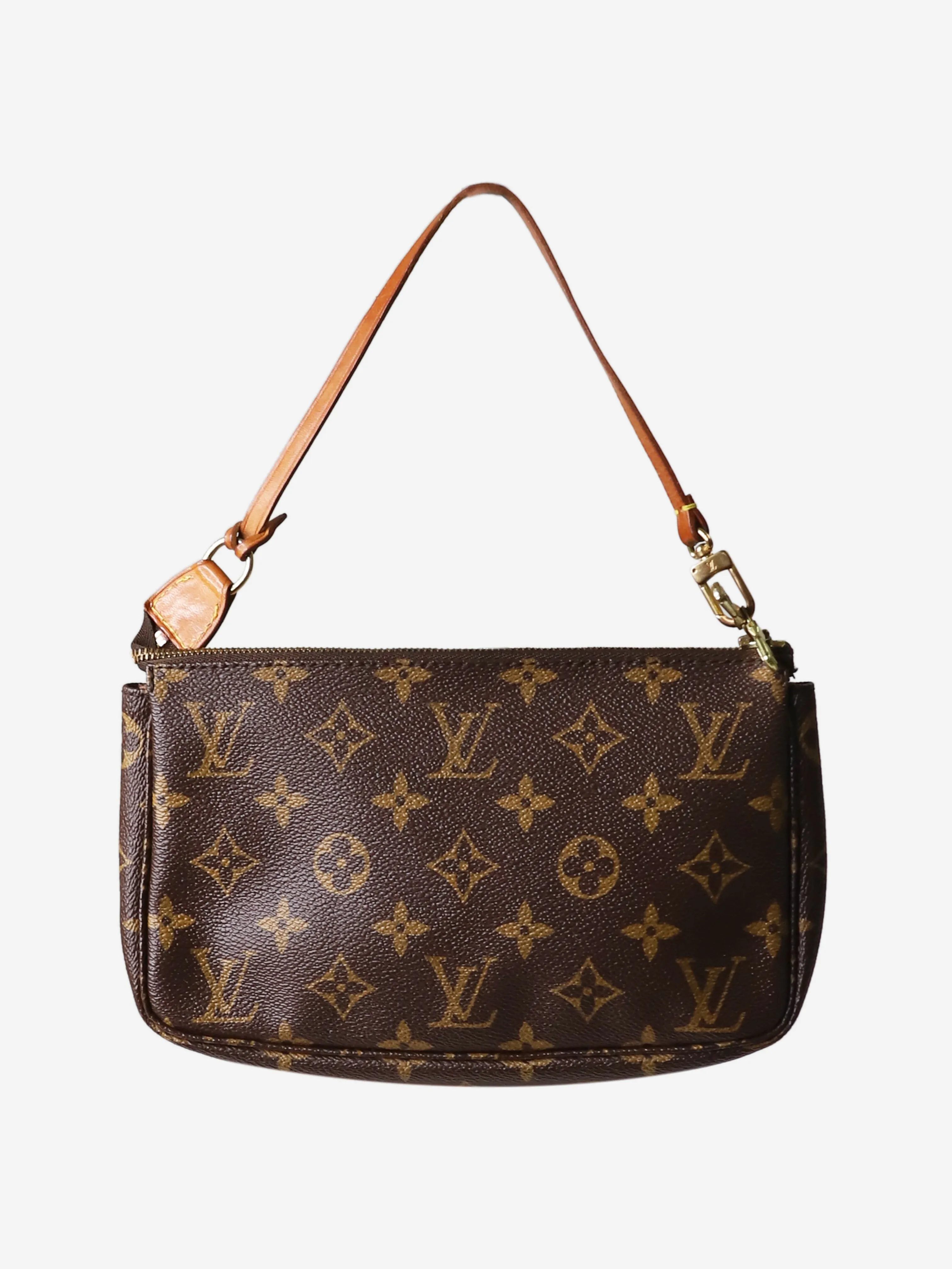 Brown 1998 Monogram Pochette