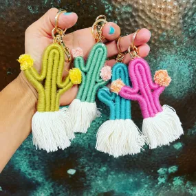 CACTUS keychain or bag pull