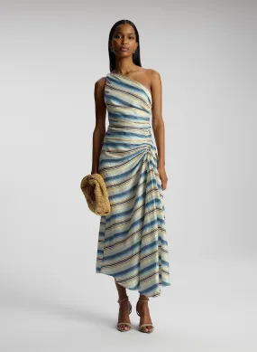 Carolyn Linen Midi Dress