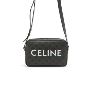 Celine Medium Messenger Bag Triomphe Canvas