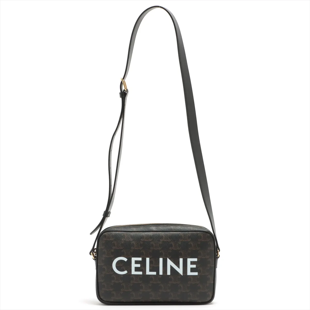 Celine Medium Messenger Bag Triomphe Canvas