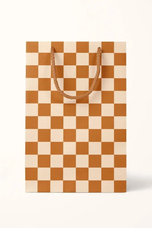 Checker Gift Bag