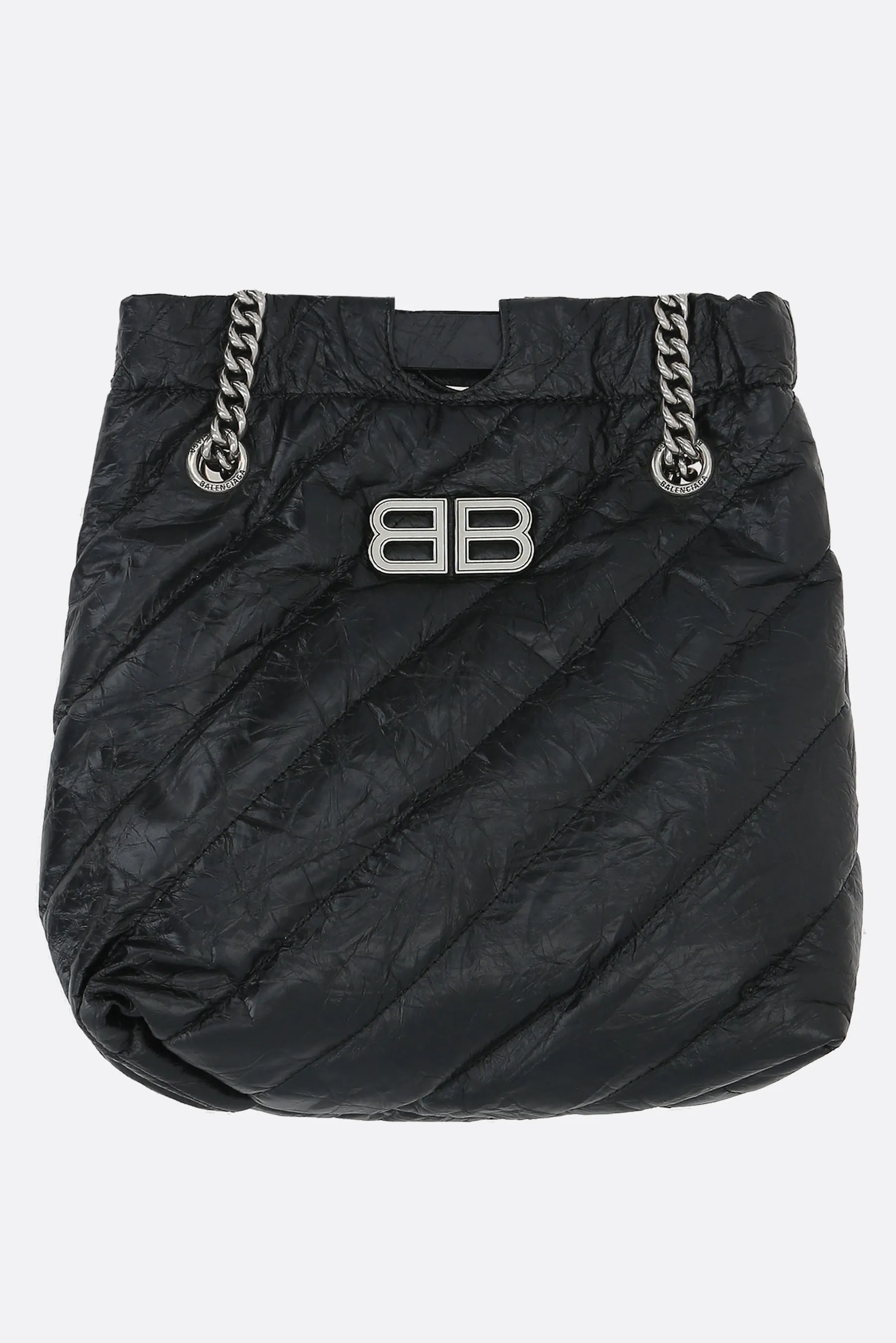 Crush medium shoulder bag in quilted Crush leather