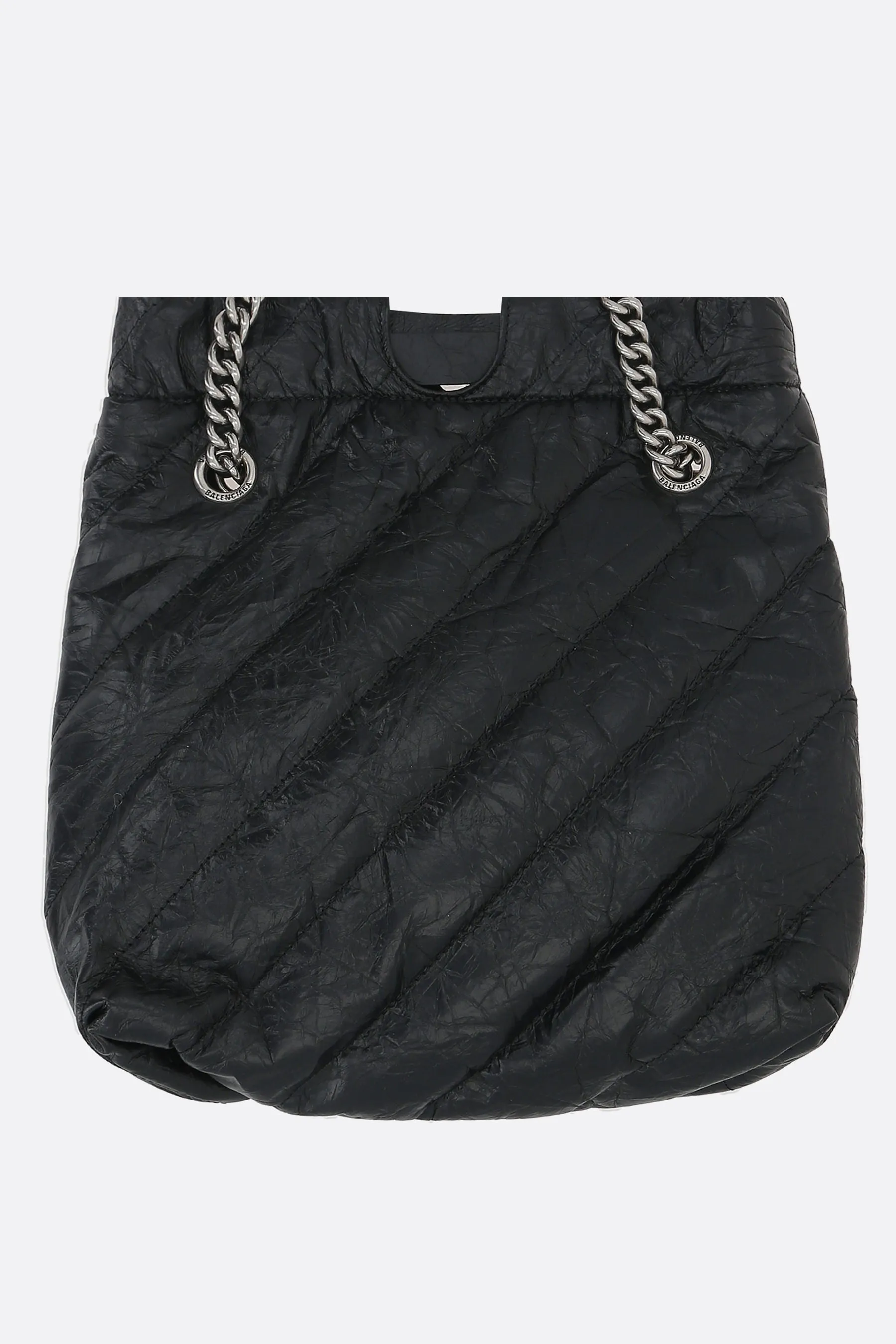 Crush medium shoulder bag in quilted Crush leather