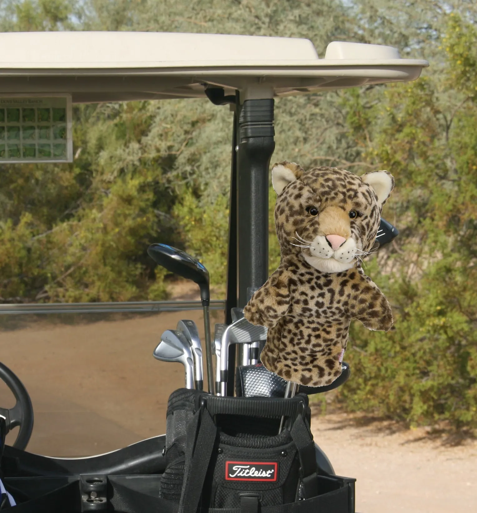 Daphne's headcover LEOPARD