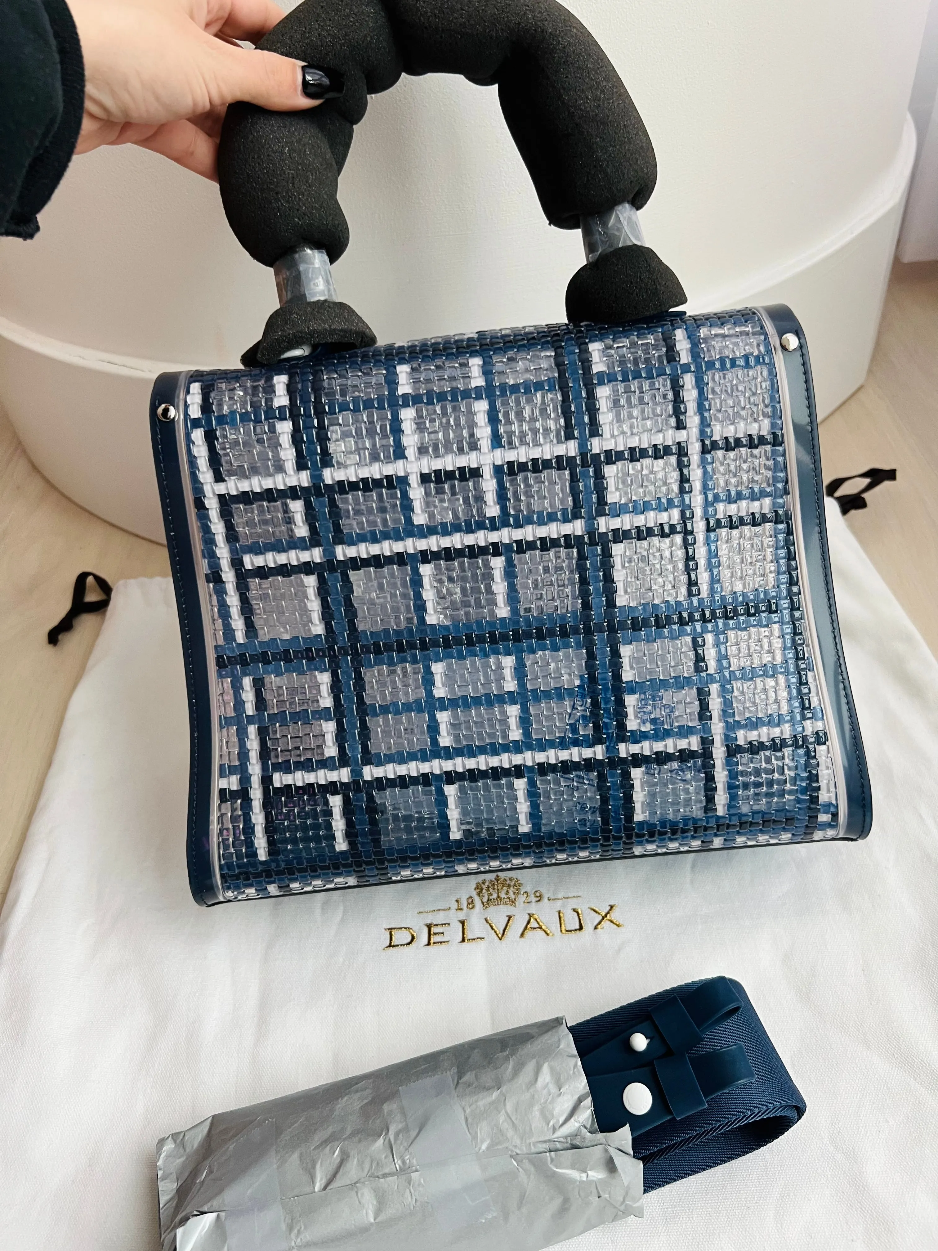 Delvaux Brilliant Luxury Leather Handbag