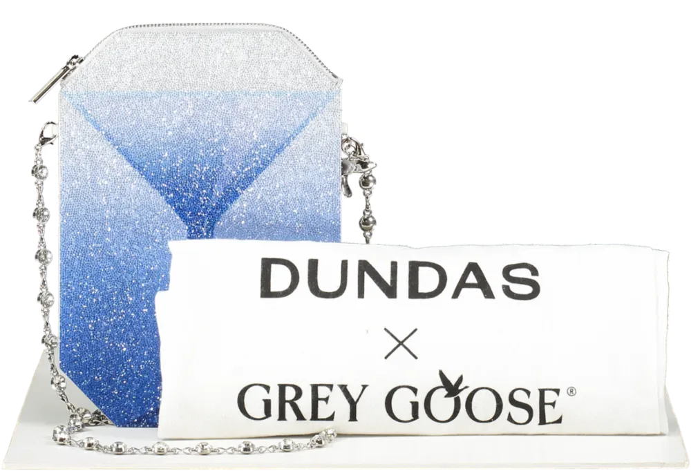 Dundas x Grey Goose Dirty Vodka Martini Cocktail Bag