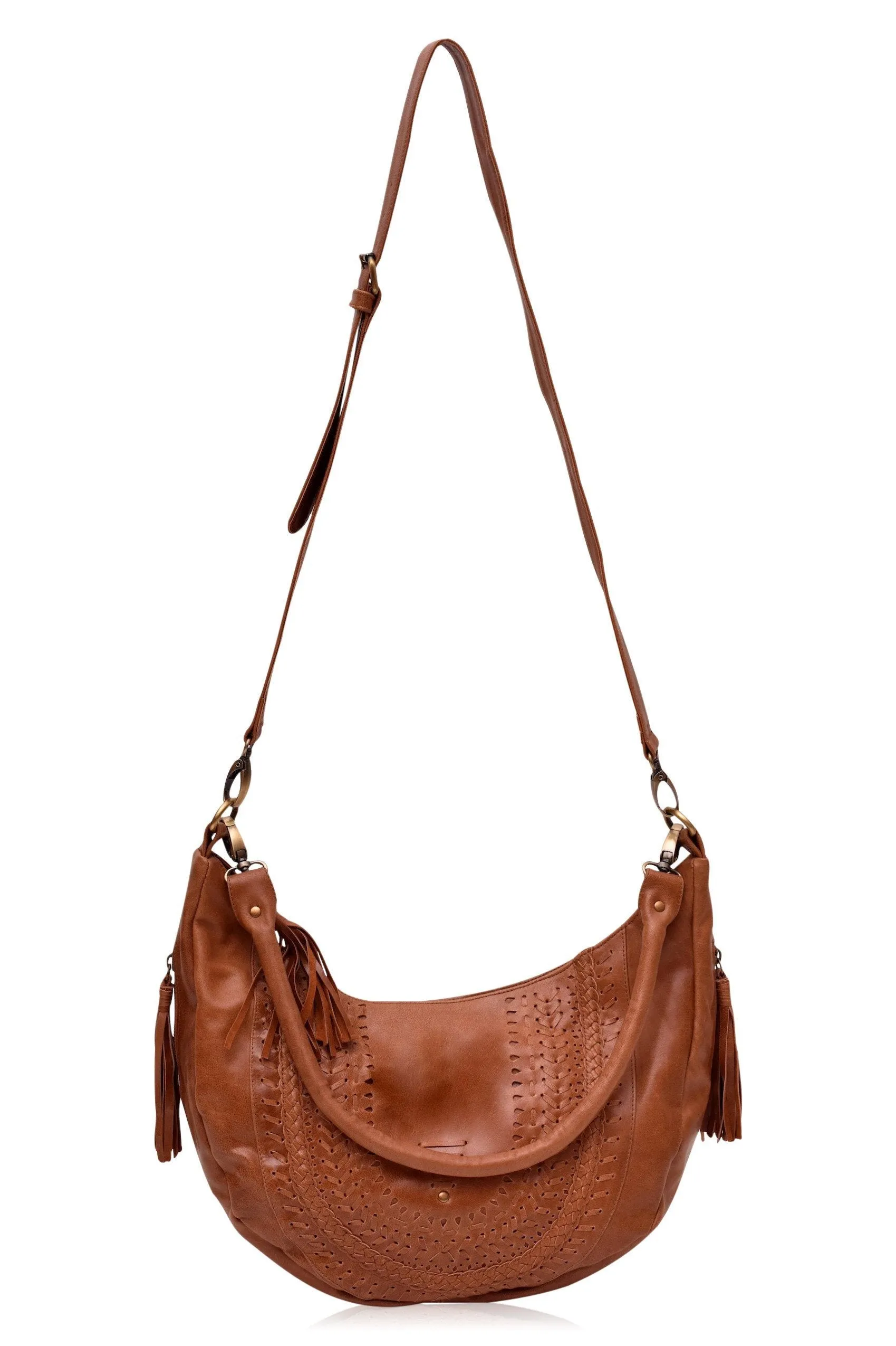 Elysian Coast Leather Crossbody Bag