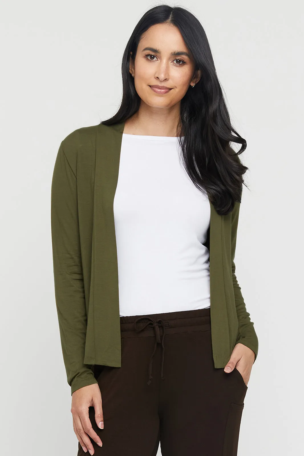 Everyday Cardi - Dark Olive