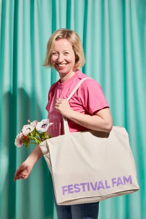 Festival Fam Tote Bag by Our Kid