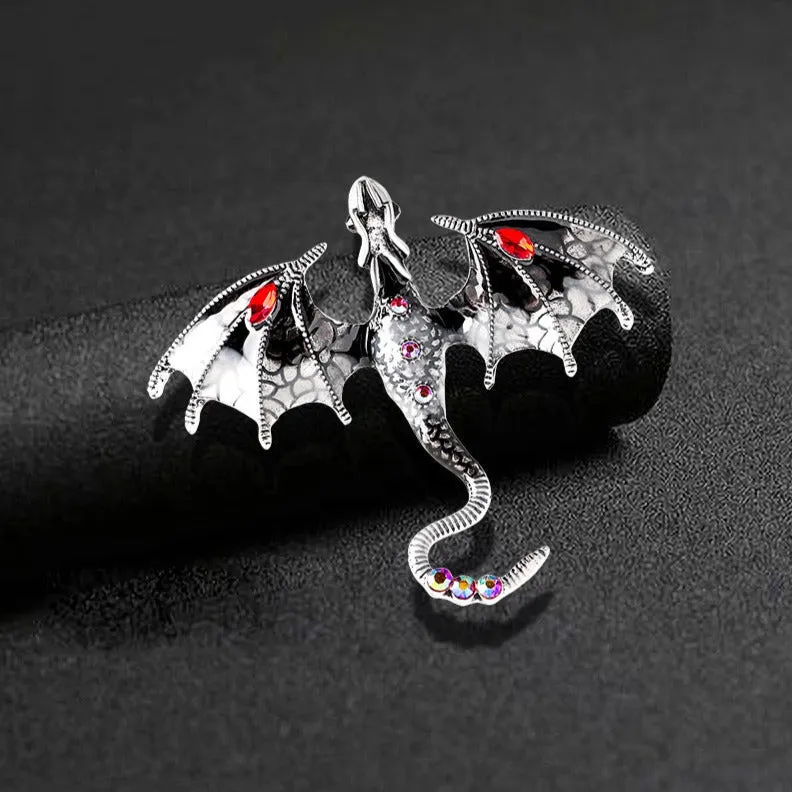 Flying Dragon Brooch