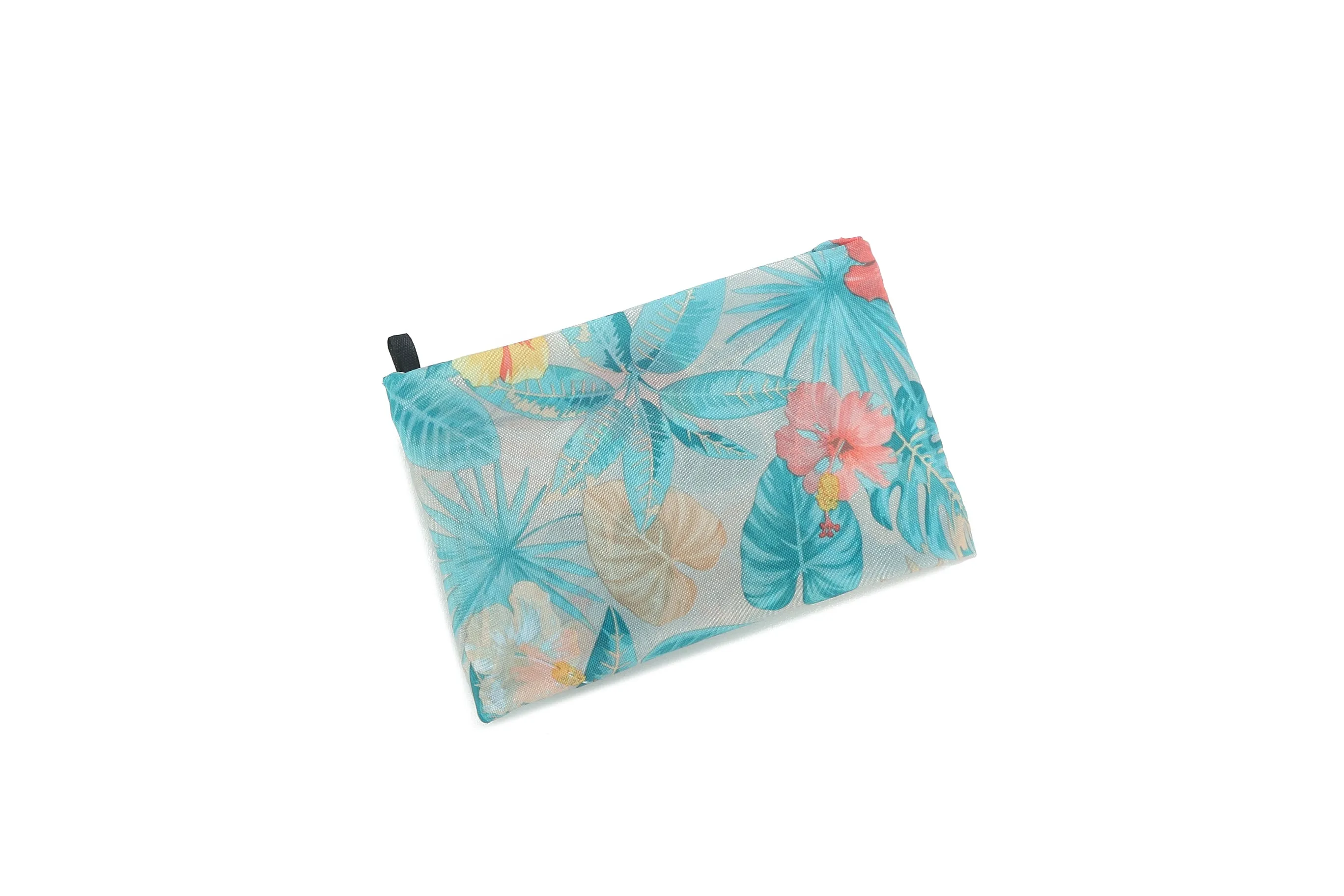 Foldable Bag Jackie Floral Mixed Blue