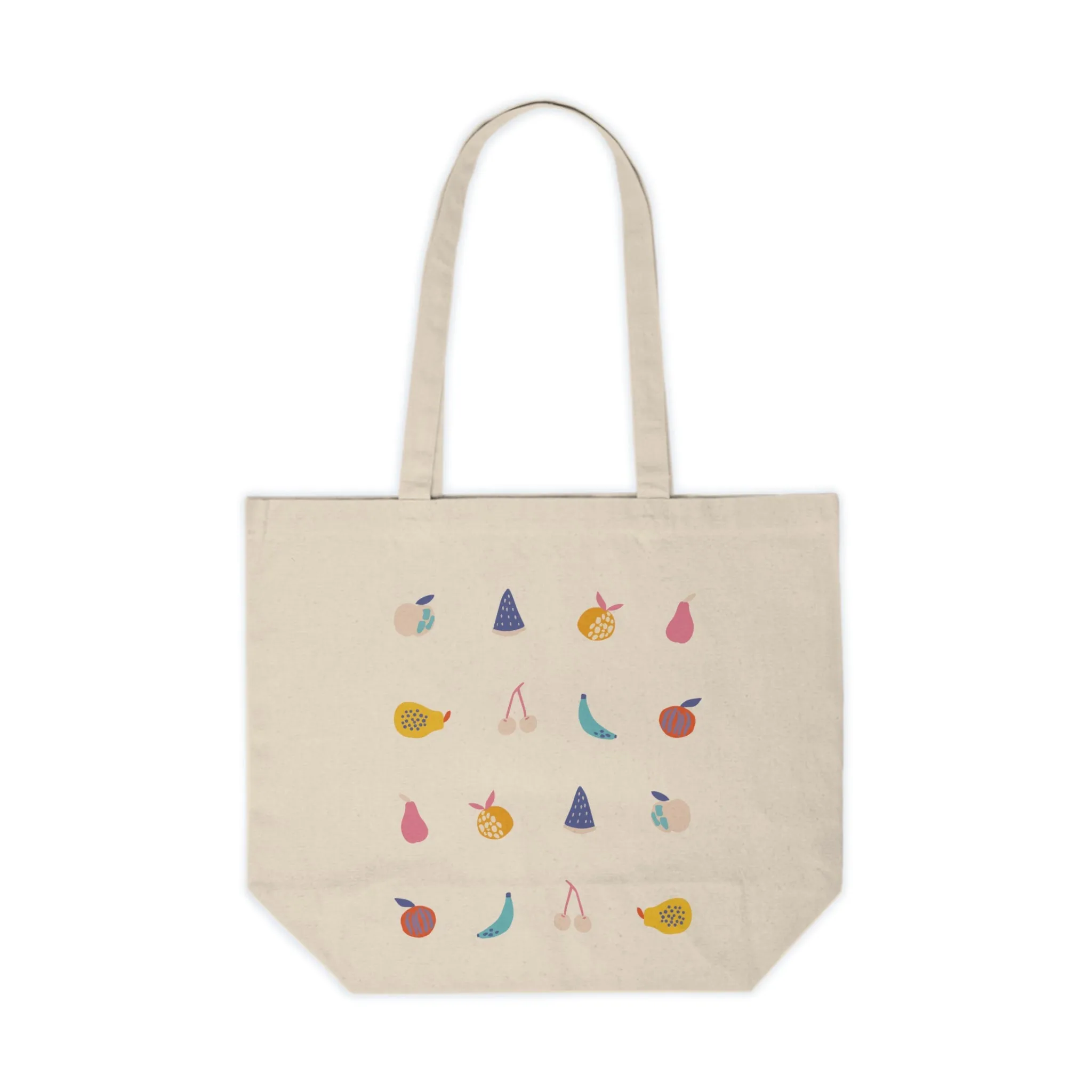 Fruity Pastels Canvas Tote