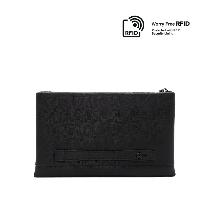 Germano Clutch Men's Wallet - Black