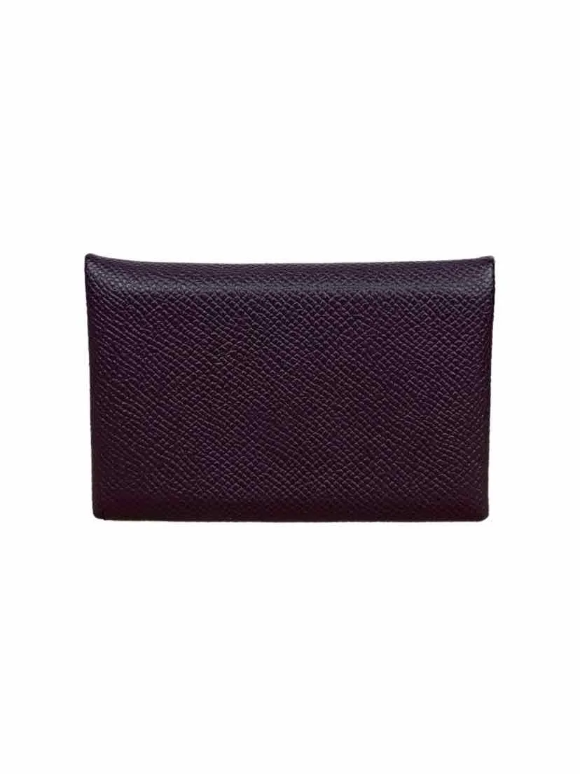 Hermes Calvi Cardholder Wallet