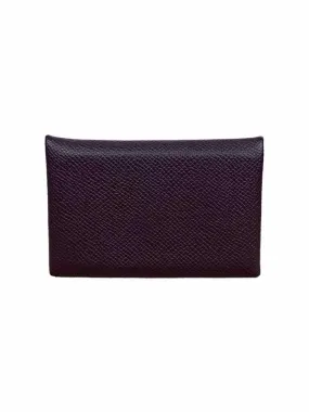 Hermes Calvi Cardholder Wallet