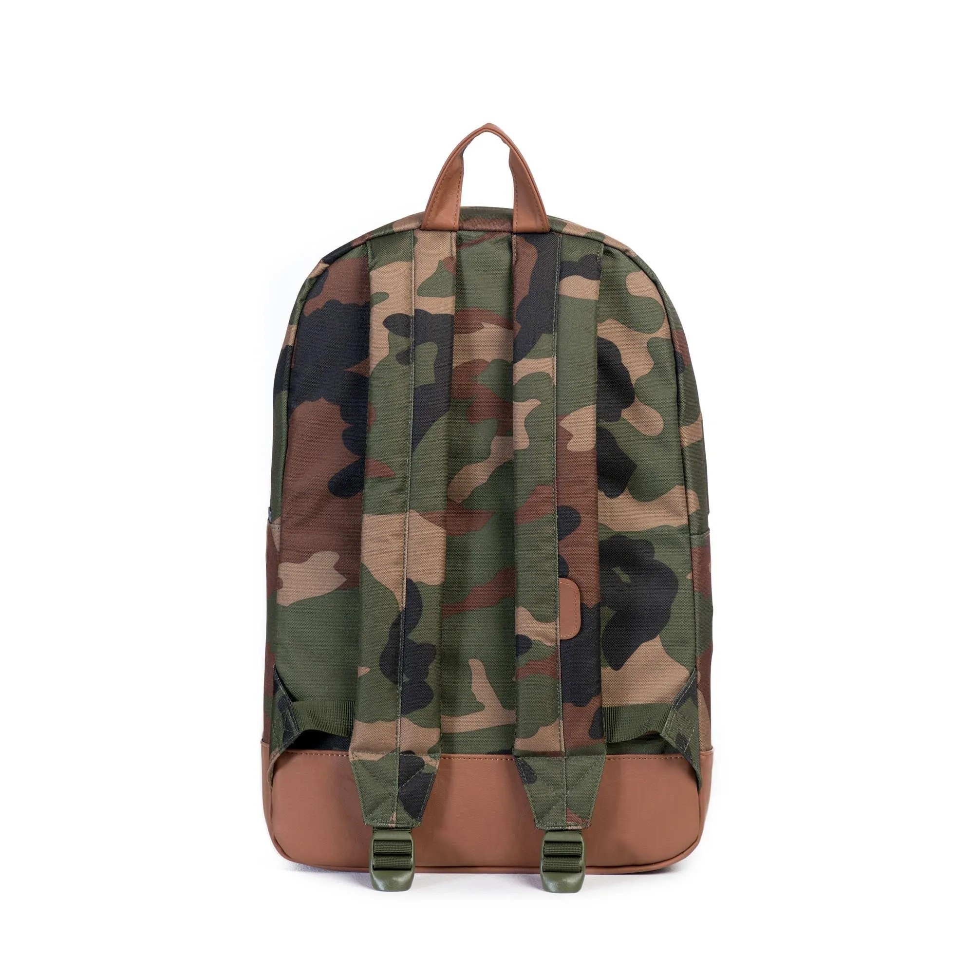 Herschel Heritage Woodland Camo/Tan Synthetic Leather