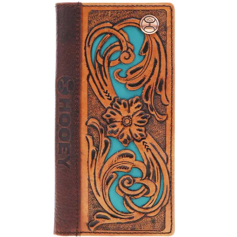 Hooey Men's Cash Tooled Rodeo Wallet