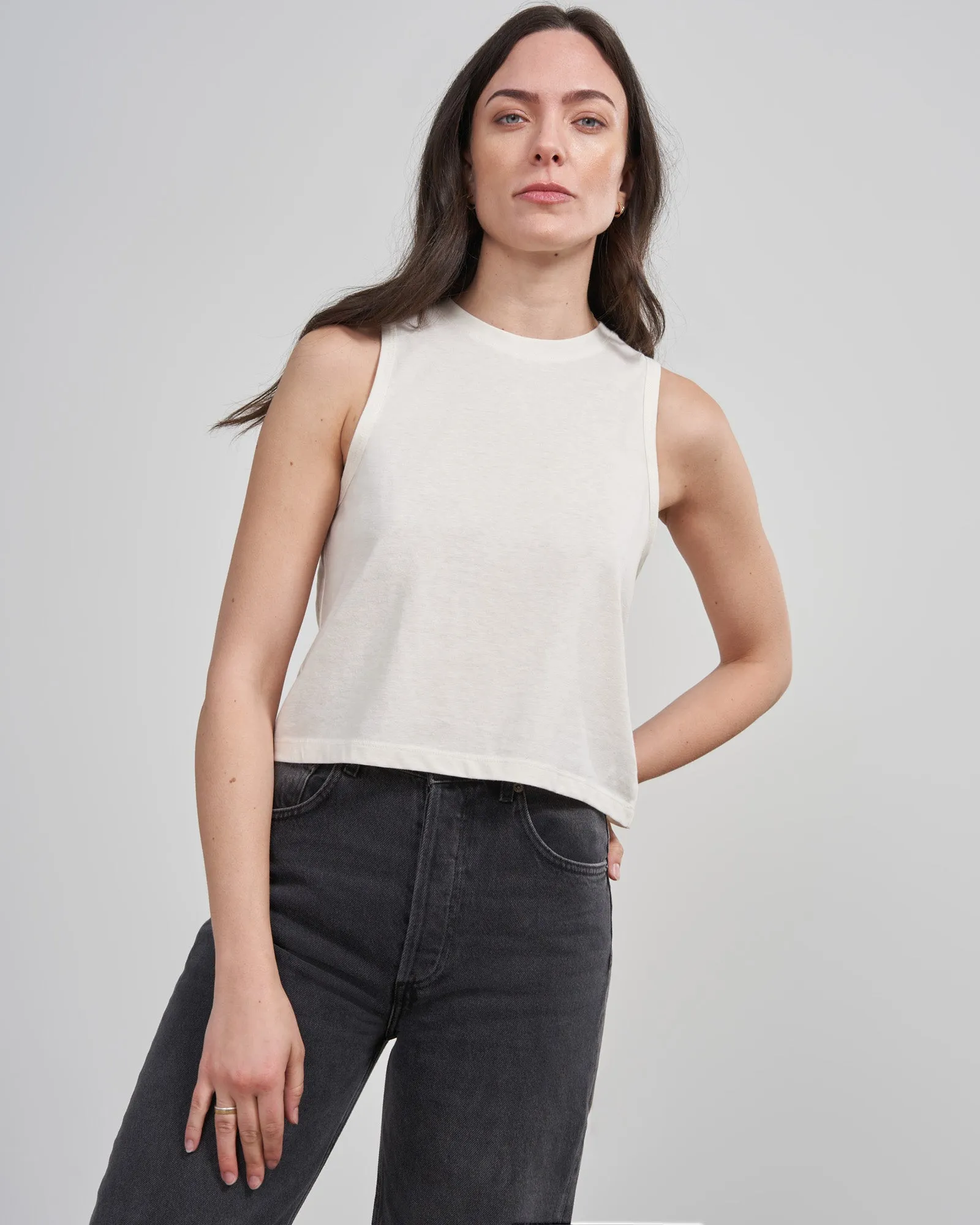 Imperfect EcoKnit Cropped Tank