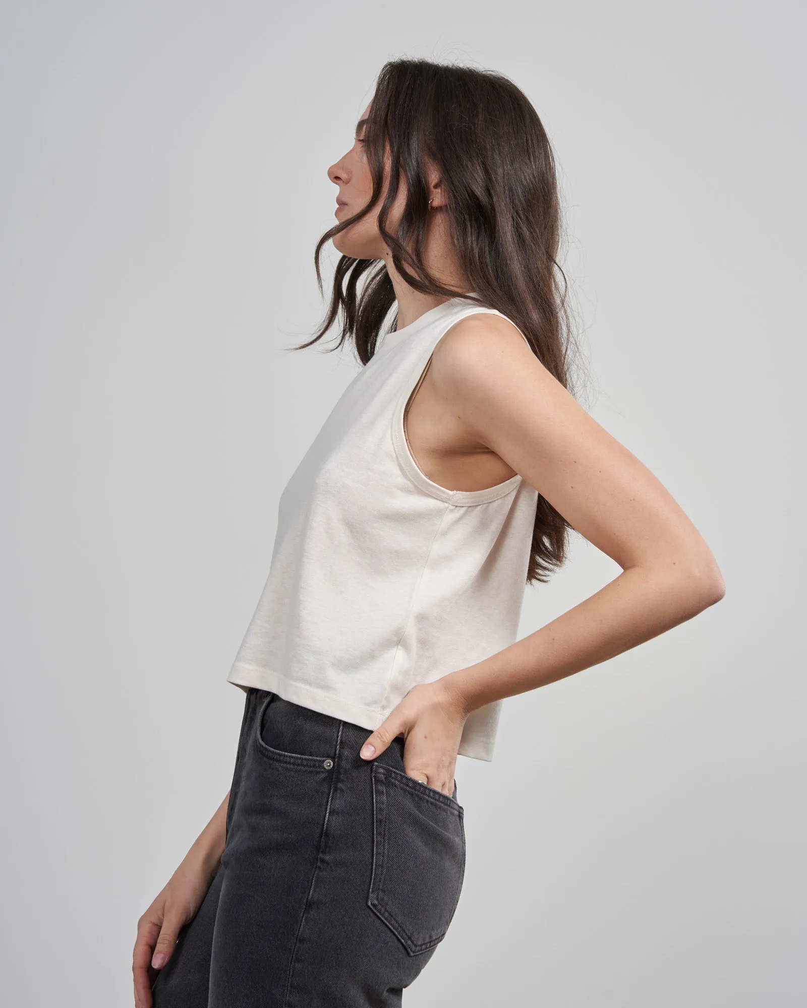 Imperfect EcoKnit Cropped Tank