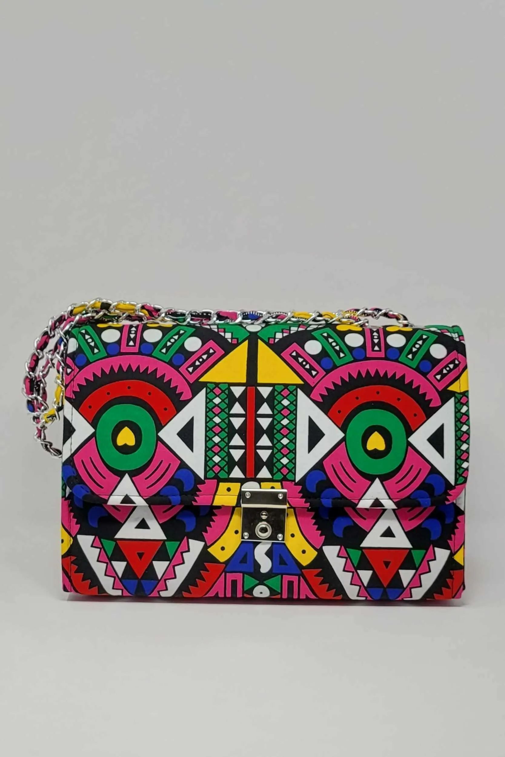 IZUMA African Print Large Bag (Satchel)