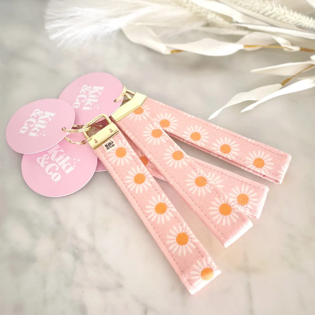 Kiki & Co Pink Daisy Key Chain