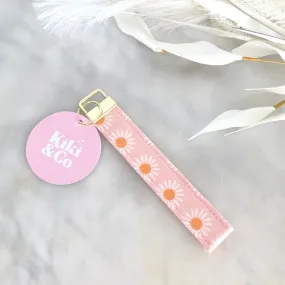 Kiki & Co Pink Daisy Key Chain