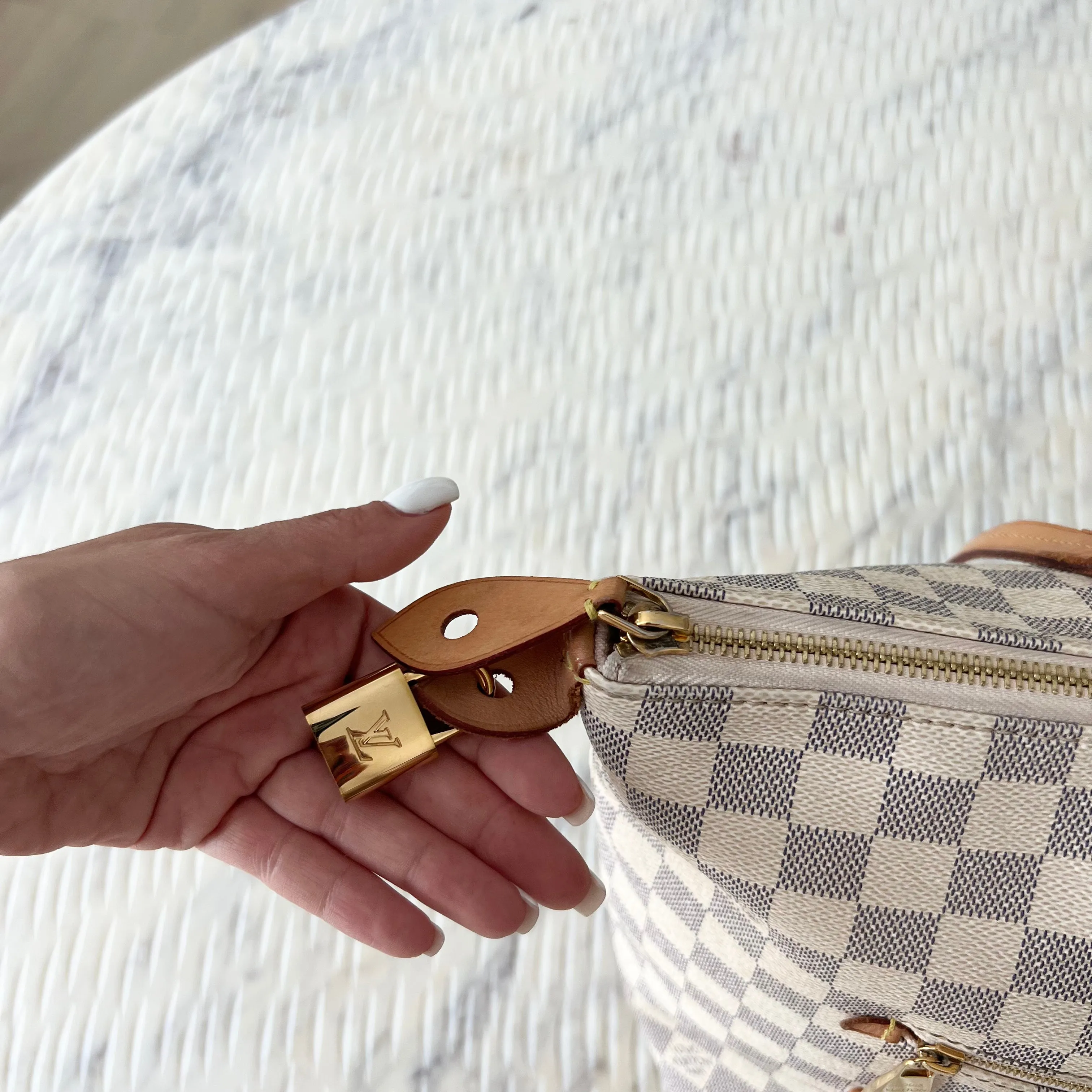 Louis Vuitton Damier Azur Lena Bag