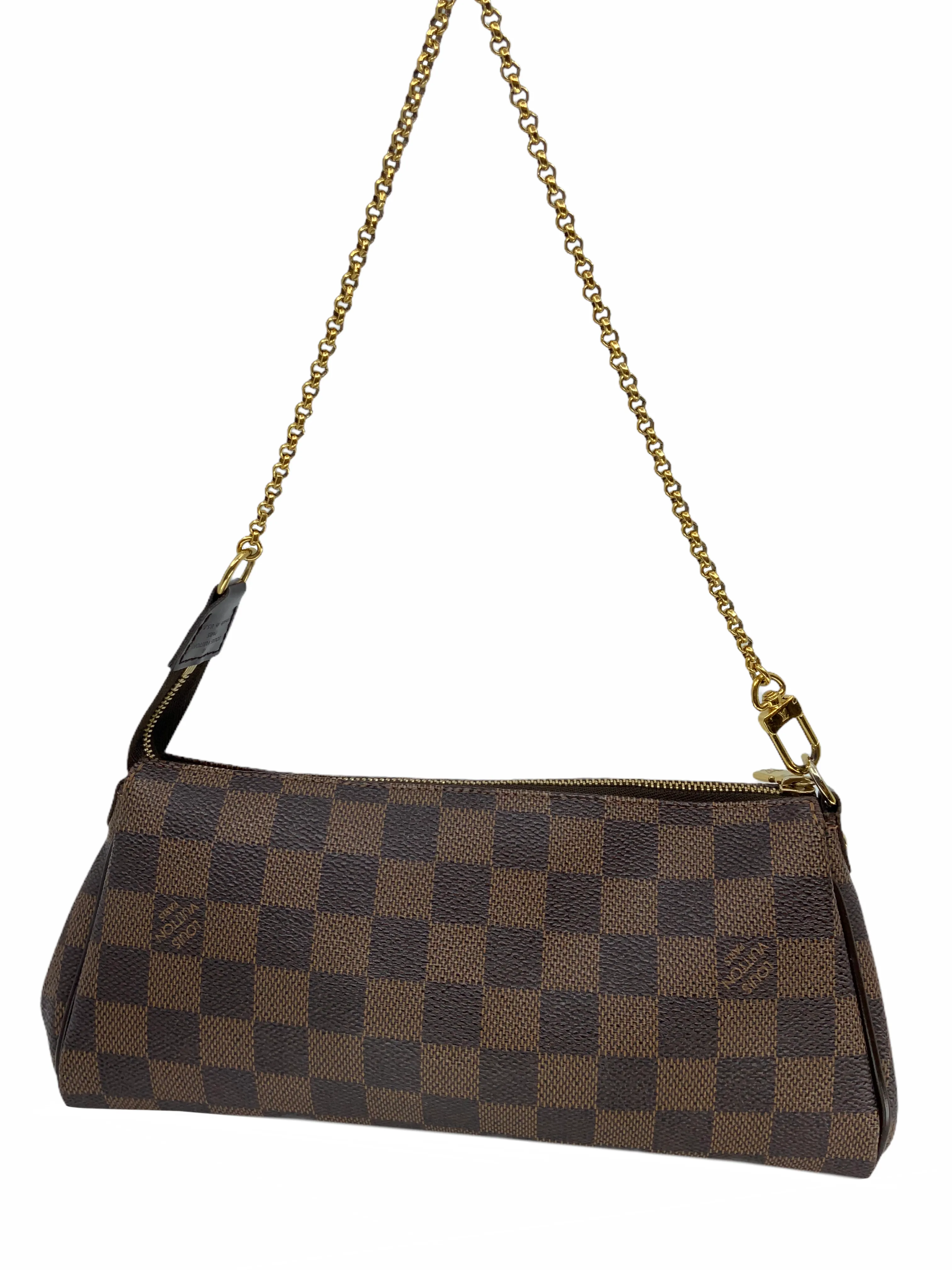 Louis Vuitton Damier Ebene Canvas Eva Clutch