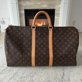 Louis Vuitton Keepall 55 Bag