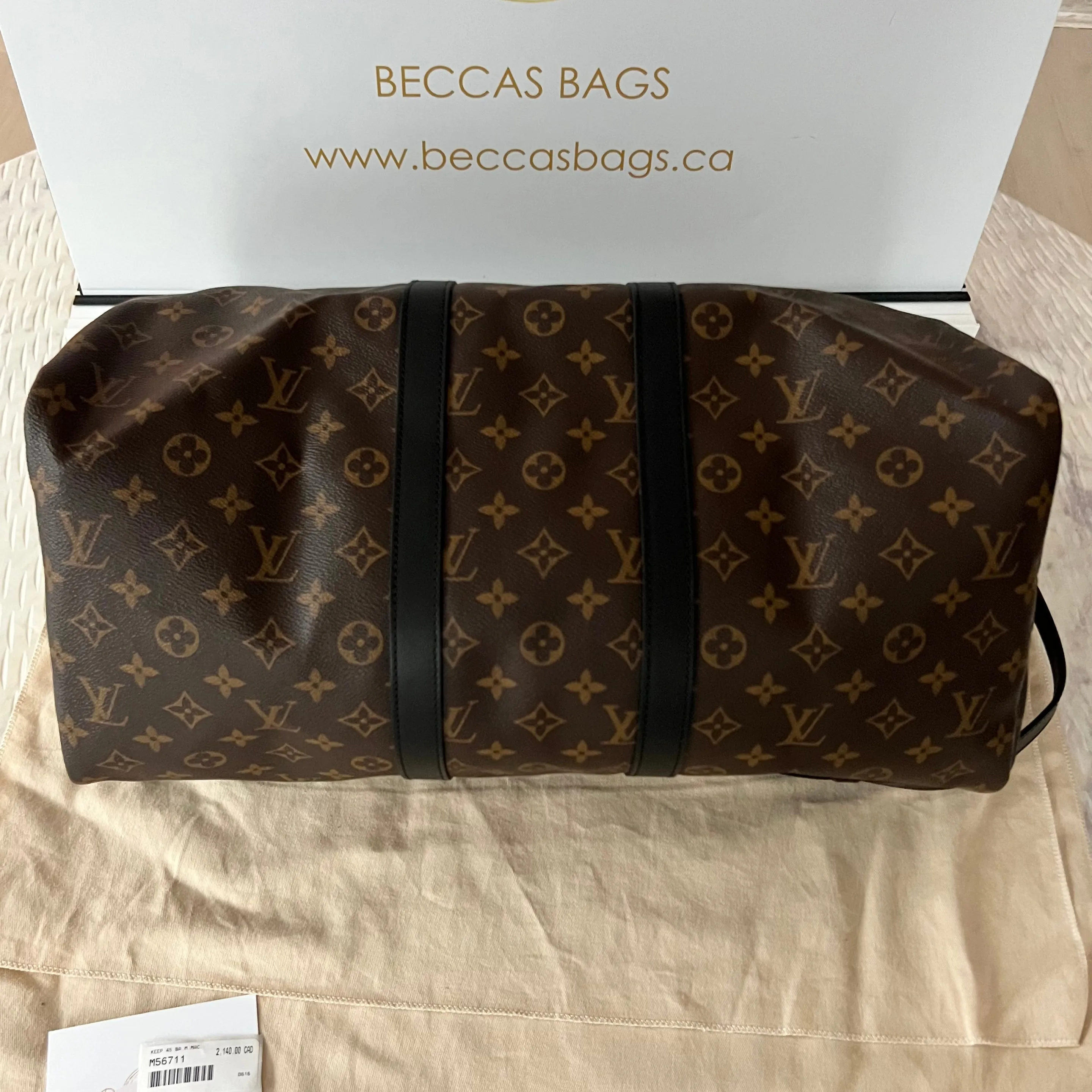 Louis Vuitton Keepall Bandolerie Bag