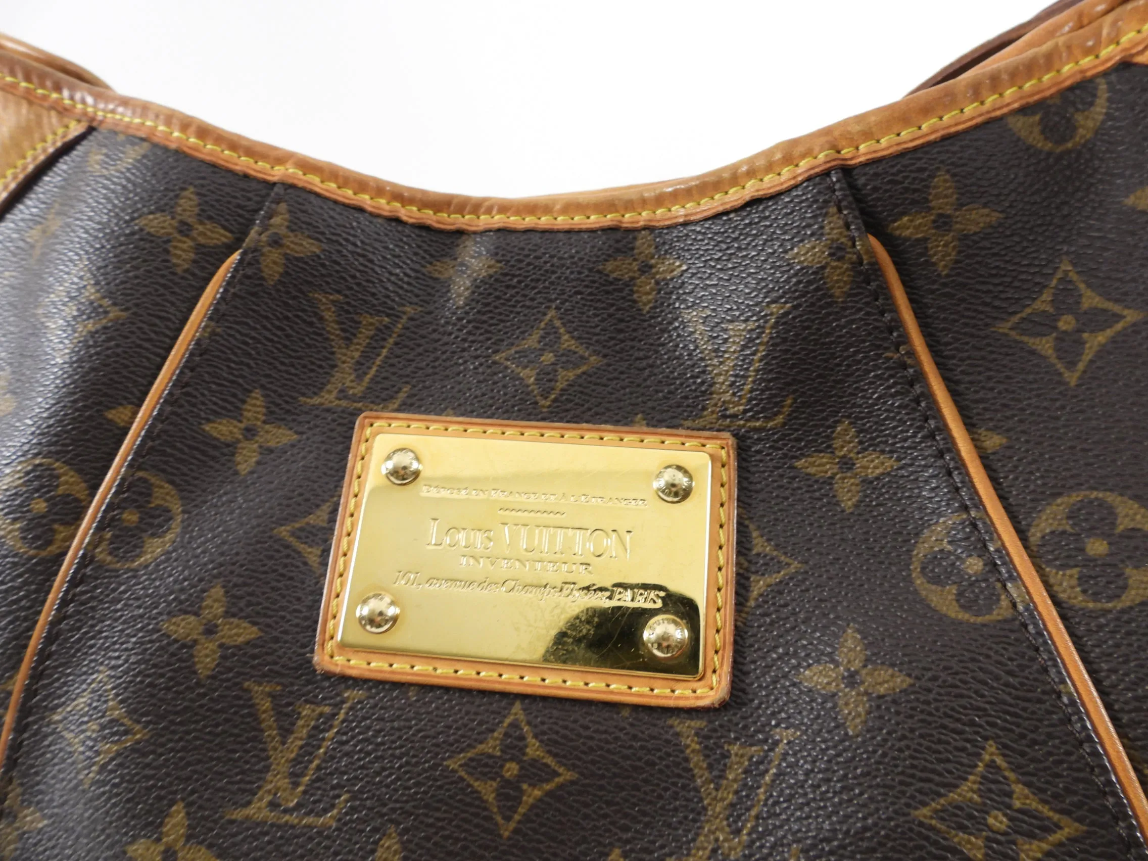 Louis Vuitton Monogram Canvas Galleria Hobo Bag