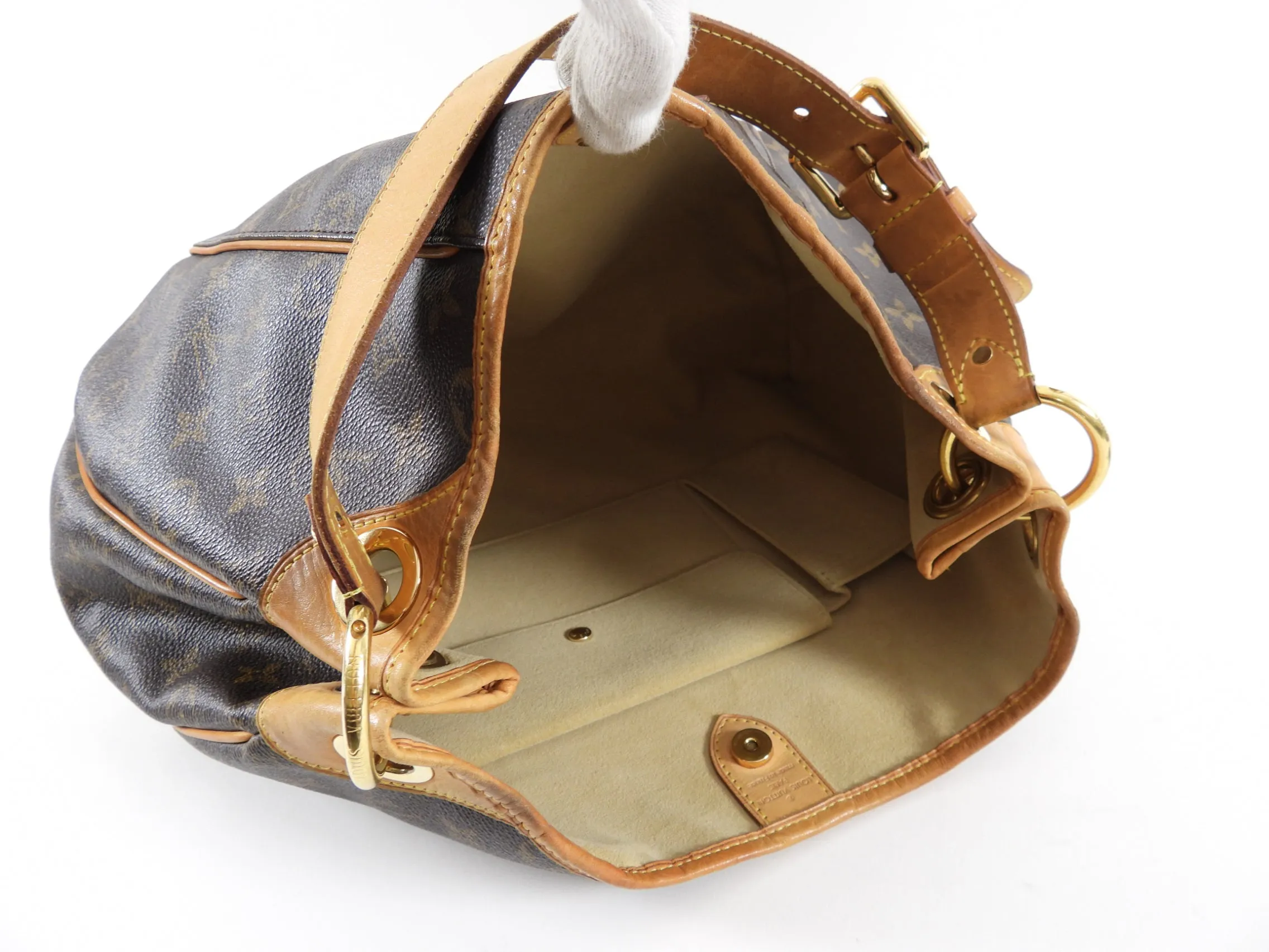 Louis Vuitton Monogram Canvas Galleria Hobo Bag