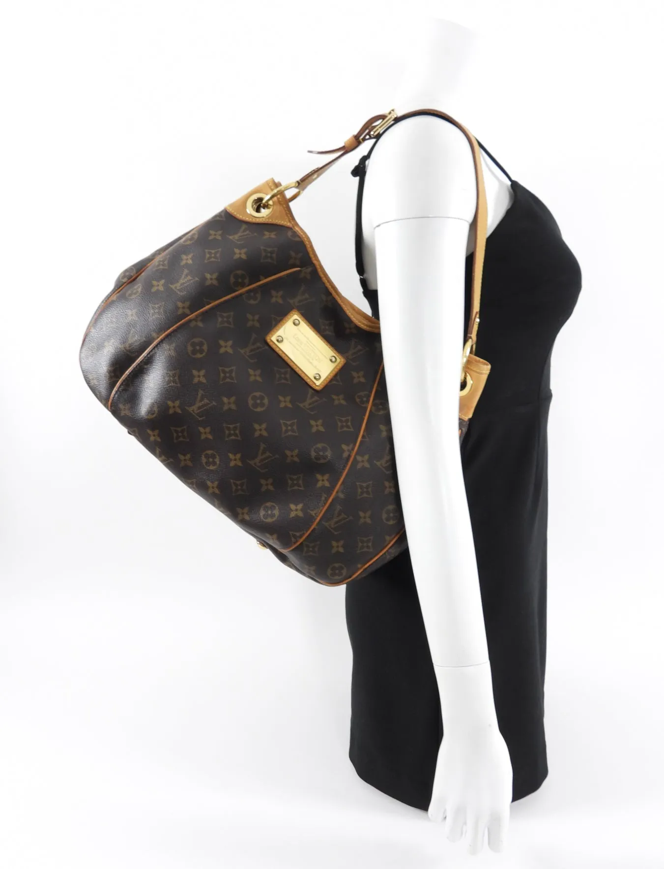 Louis Vuitton Monogram Canvas Galleria Hobo Bag