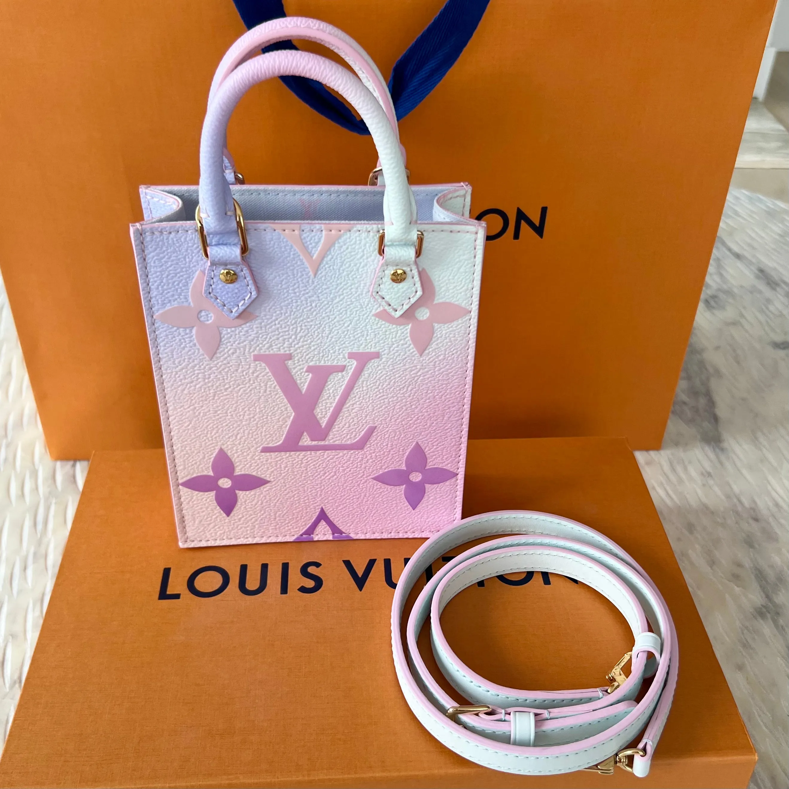 Louis Vuitton Petit Sac Plat Bag