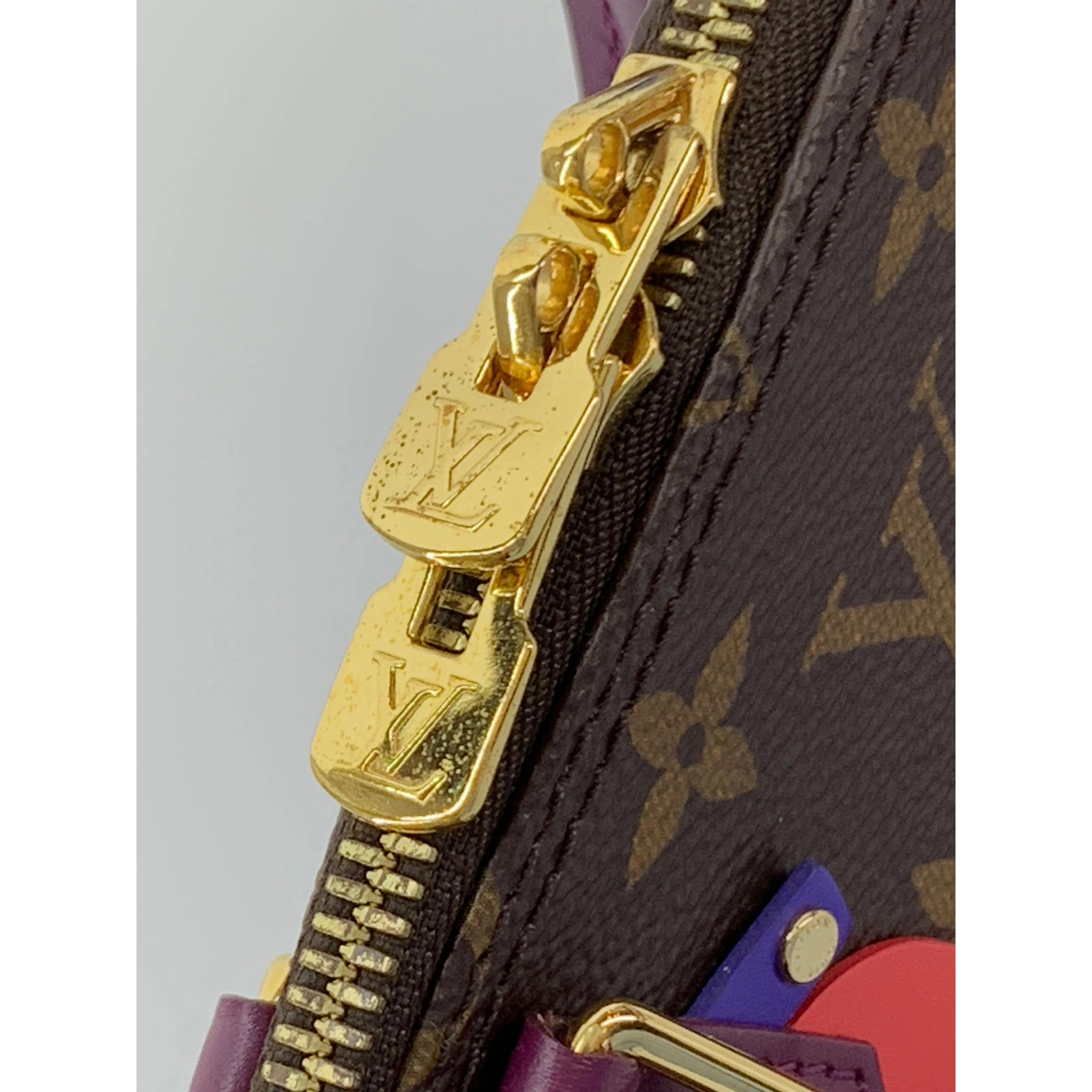 #LOUIS VUITTON/ALMA BB_MONOGRAM TOTEM/Cross Body Bag/BRW/PVC