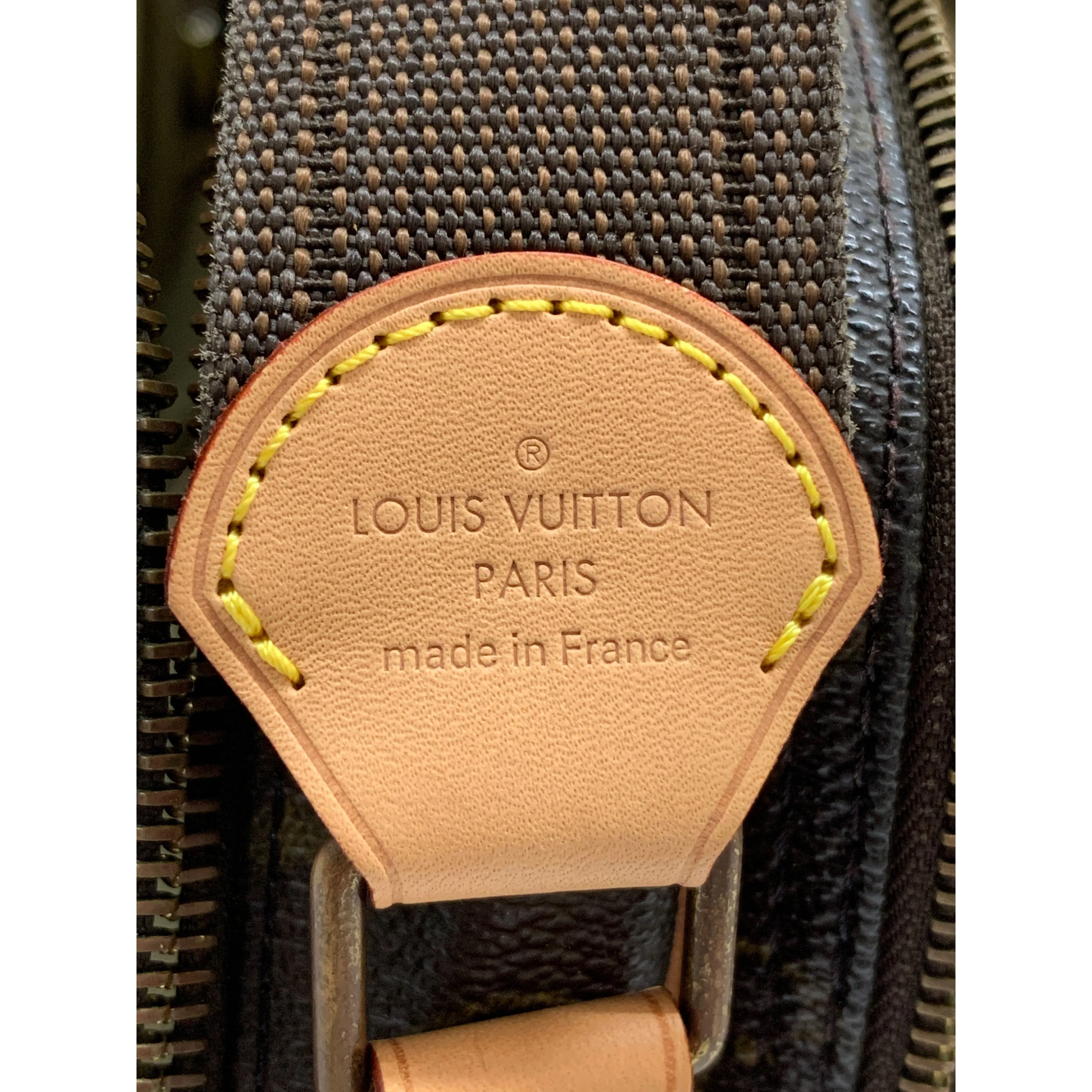 #LOUIS VUITTON/Cross Body Bag/BRW/PVC/REPORTER PM_MONOGRAM CANVAS