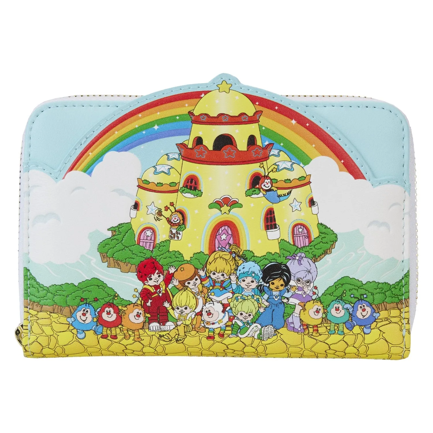 Loungefly Hallmark Rainbow Brite Castle Group Zip-Around Wallet